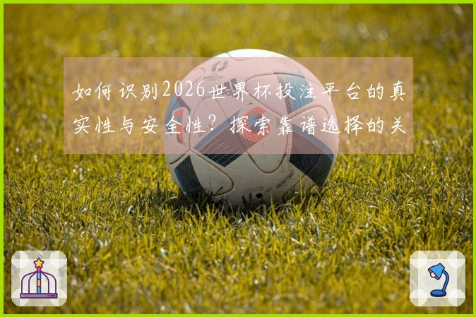 如何识别2026世界杯投注平台的真实性与安全性？探索靠谱选择的关键要素